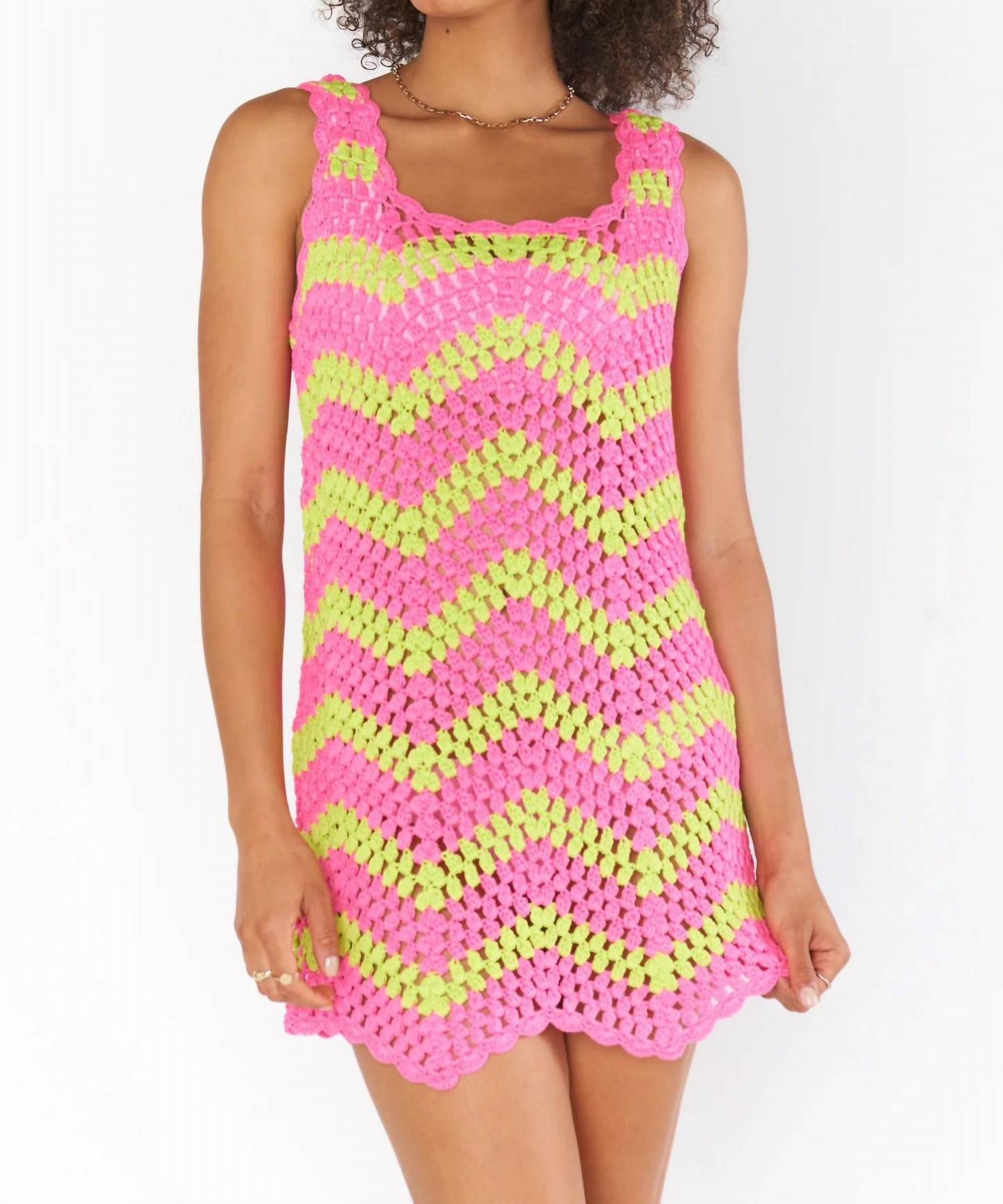 Мини-платье Tara в виде арбузной волны, связанное крючком Show Me Your Mumu, цвет watermelon wave crochet
Мини-платье Tara в виде арбузной волны, связанное крючком Show Me Your Mumu, цвет watermelon wave crochet