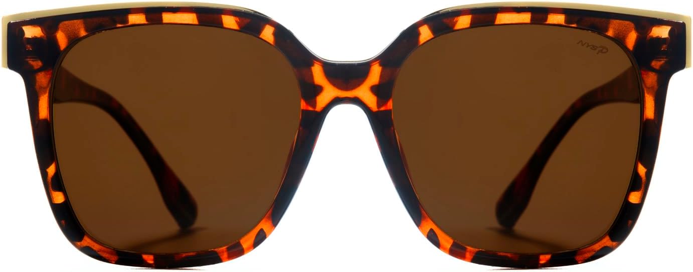 Женские поляризованные квадратные солнцезащитные очки NYS Collection – классическая ретро-оправа черепахового цвета, защита от УФ-излучения UV400, модный винтажный стиль, Tortoise Shell Frame-amber Lens
Женские поляризованные квадратные солнцезащитные очки NYS Collection – классическая ретро-оправа черепахового цвета, защита от УФ-излучения UV400, модный винтажный стиль, Tortoise Shell Frame-amber Lens