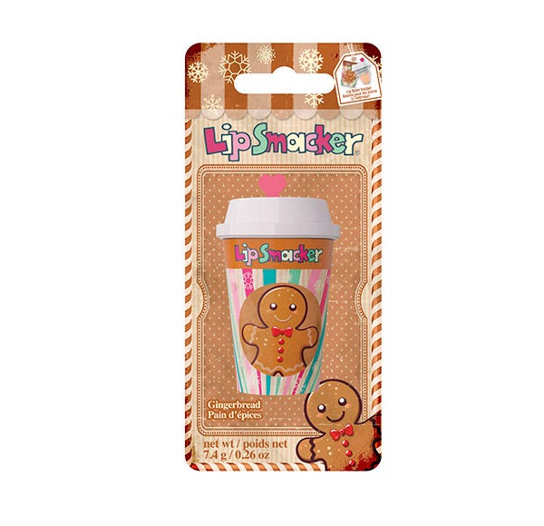 Бальзам для губ с ароматом имбирного печенья LIP SMACKER Gingerbread
Бальзам для губ с ароматом имбирного печенья LIP SMACKER Gingerbread