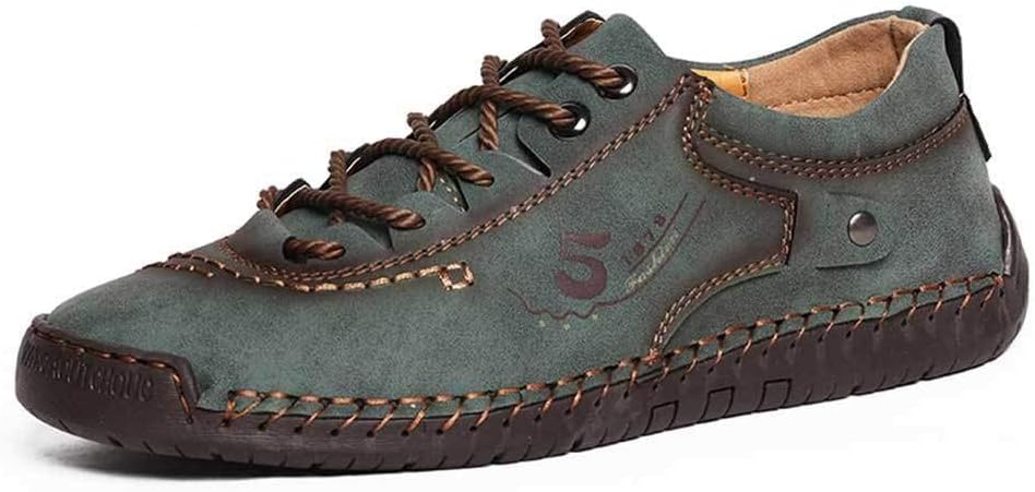 Мужские повседневные туфли VOCECO из натуральной кожи, легкие дышащие лоферы для ходьбы на улице, слипоны кроссовки, зеленый
Мужские повседневные туфли VOCECO из натуральной кожи, легкие дышащие лоферы для ходьбы на улице, слипоны кроссовки, зеленый