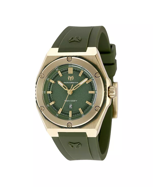 Женские часы tm-416083 с коралловым кварцем и оливково-зеленым циферблатом Technomarine, green
Женские часы tm-416083 с коралловым кварцем и оливково-зеленым циферблатом Technomarine, green