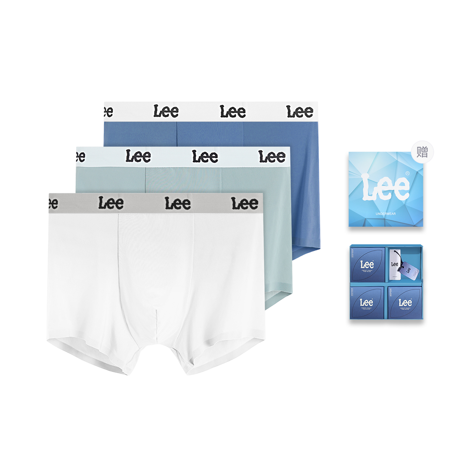 Lee Prism 4.0 подарочные боксы нижнего белья для мужчин, набор из 3 штук
Lee Prism 4.0 подарочные боксы нижнего белья для мужчин, набор из 3 штук