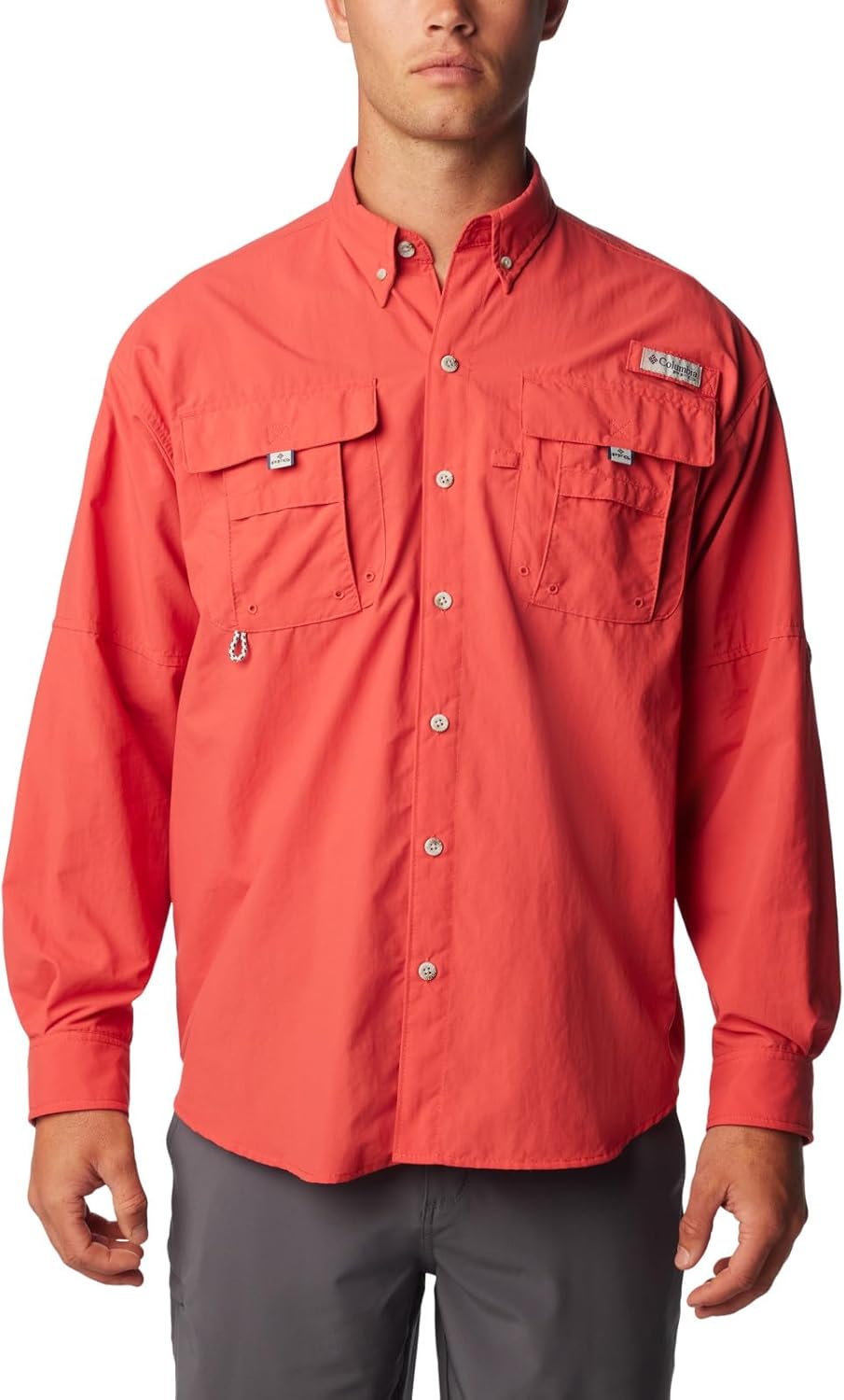 Columbia Мужская рубашка PFG Bahama II с длинным рукавом, Sunset Red
Columbia Мужская рубашка PFG Bahama II с длинным рукавом, Sunset Red