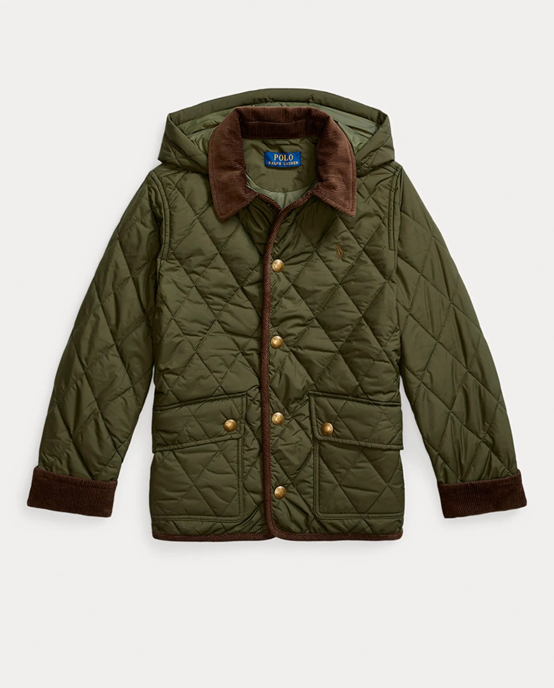 Утеплённое детское худи с капюшоном Polo Ralph Lauren, военный зеленый
Утеплённое детское худи с капюшоном Polo Ralph Lauren, военный зеленый