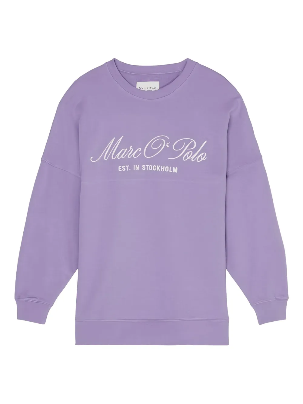 Толстовка с вышитым логотипом Marc O'Polo, фиолетовый 
Толстовка с вышитым логотипом Marc O'Polo, фиолетовый
