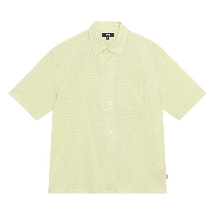 Рубашка Stussy Boxy Flat Hem Crinkled Shirt, зеленый
Рубашка Stussy Boxy Flat Hem Crinkled Shirt, зеленый