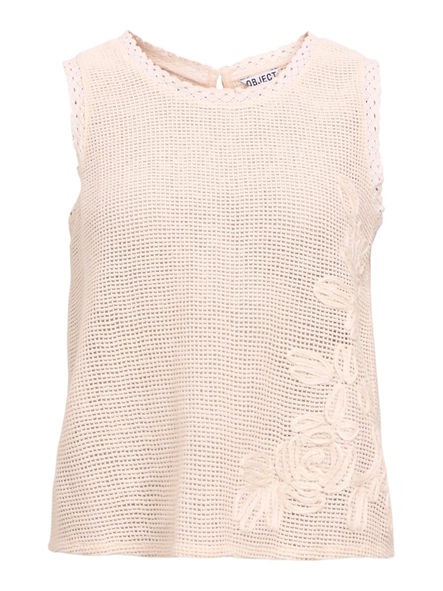 Вязаный топ OBJECT OBJTAMMI, кремовый
Вязаный топ OBJECT OBJTAMMI, кремовый