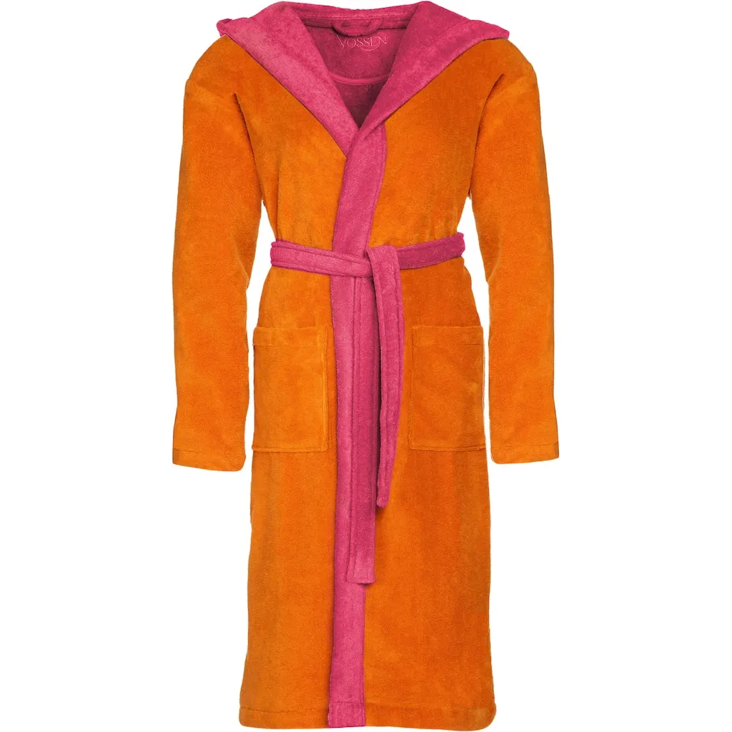 Халат Poppy, идеально подходит для сауны и спа, гостиничный халат, домашний халат, 1 шт., двухсторонний дизайн Vossen, Electric orange / prim rose
Халат Poppy, идеально подходит для сауны и спа, гостиничный халат, домашний халат, 1 шт., двухсторонний дизайн Vossen, Electric orange / prim rose
