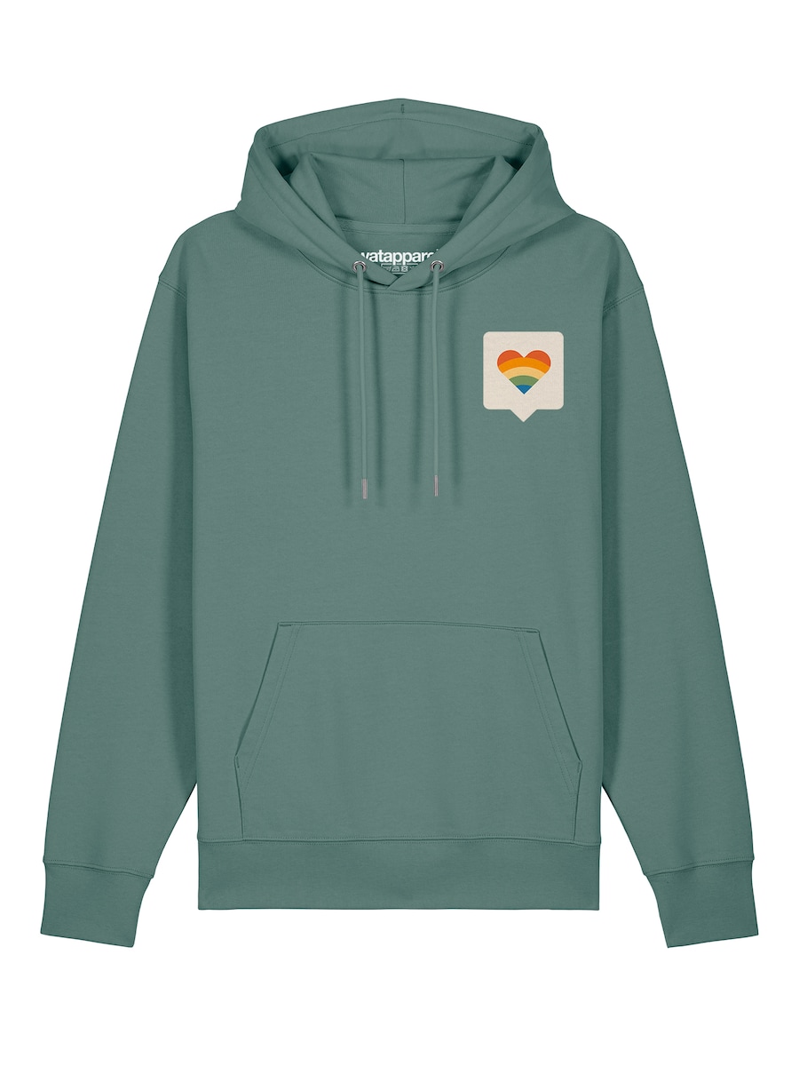 Толстовка Watapparel Von Herzen, зеленый
Толстовка Watapparel Von Herzen, зеленый