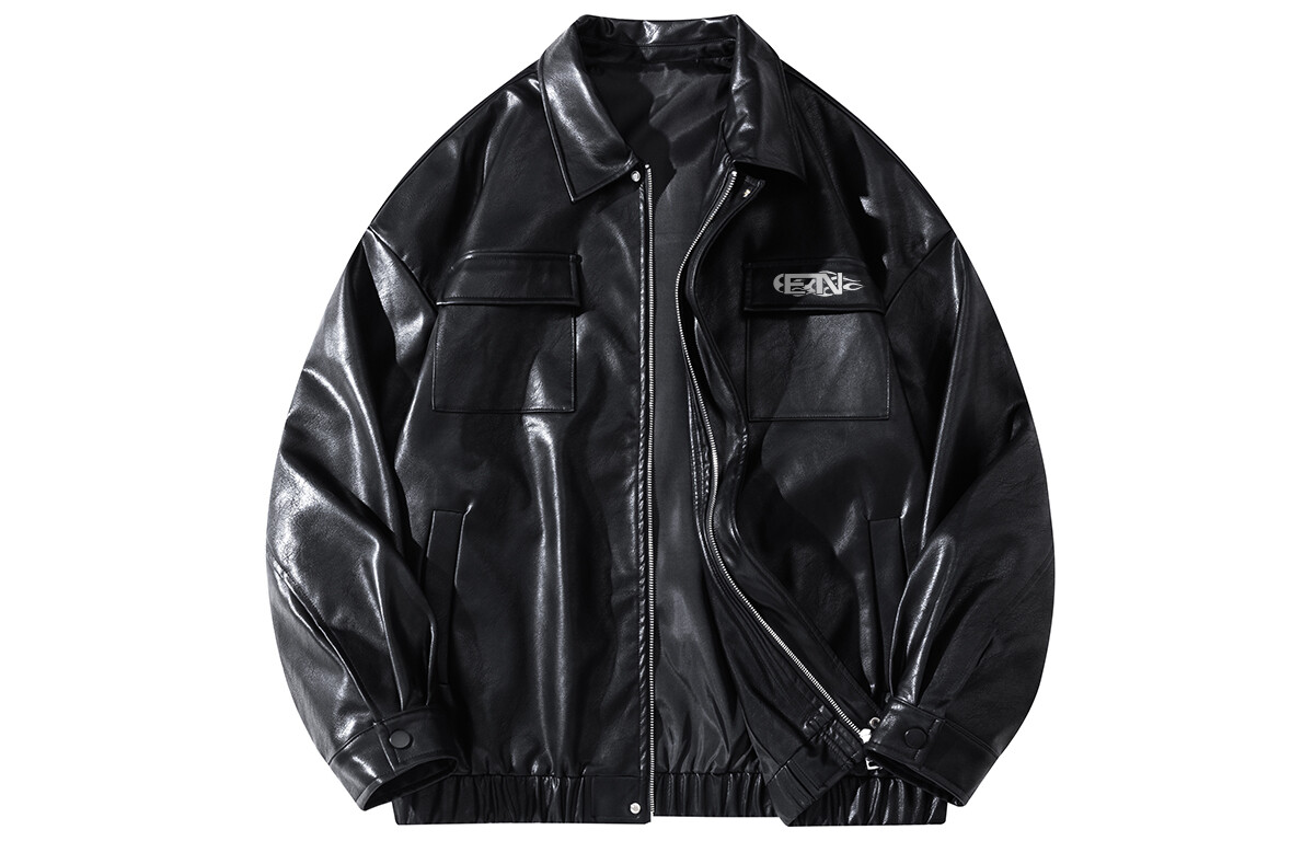 Eooven Кожаная куртка унисекс, Черный
Eooven Кожаная куртка унисекс, Черный