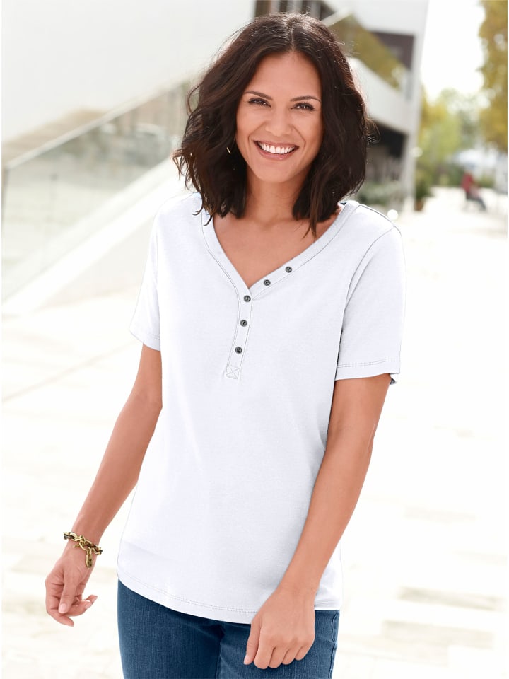 Рубашка с короткими рукавами белого цвета WITT WEIDEN
Рубашка с короткими рукавами белого цвета WITT WEIDEN