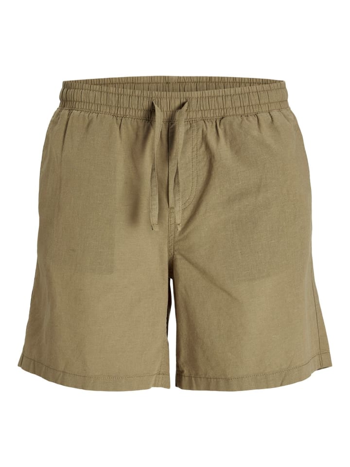 Тканевые шорты Jack & Jones, коричневый 
Тканевые шорты Jack & Jones, коричневый