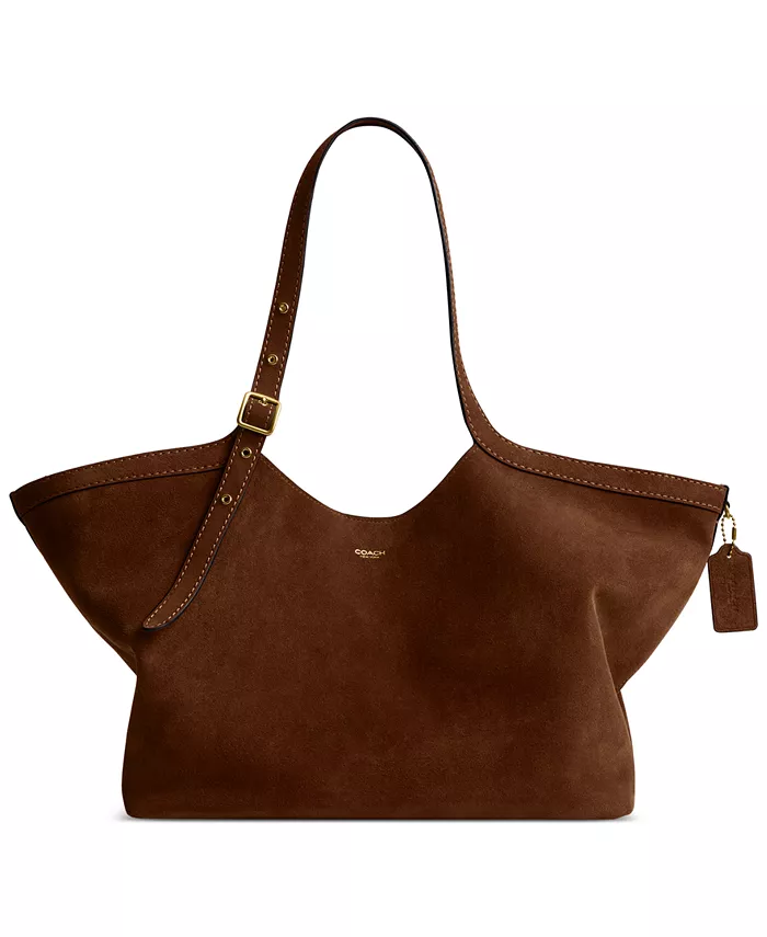 Сумка-тоут Gramercy из замши COACH, коричневый
Сумка-тоут Gramercy из замши COACH, коричневый