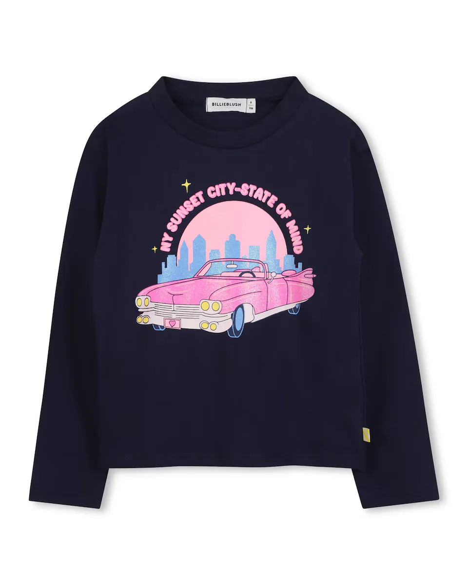 Детская футболка голубого цвета из хлопка Billieblush, темно-синий
Детская футболка голубого цвета из хлопка Billieblush, темно-синий