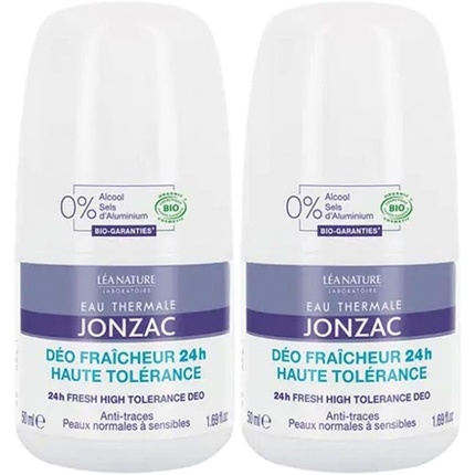 Гипоаллергенный дезодорант Eau De Jonzac, 50 мл, 2 шт Eau Thermale Jonzac 
Гипоаллергенный дезодорант Eau De Jonzac, 50 мл, 2 шт Eau Thermale Jonzac