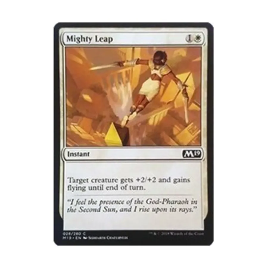 CCG Могучий прыжок (С), MTG - Core Set 2019
CCG Могучий прыжок (С), MTG - Core Set 2019