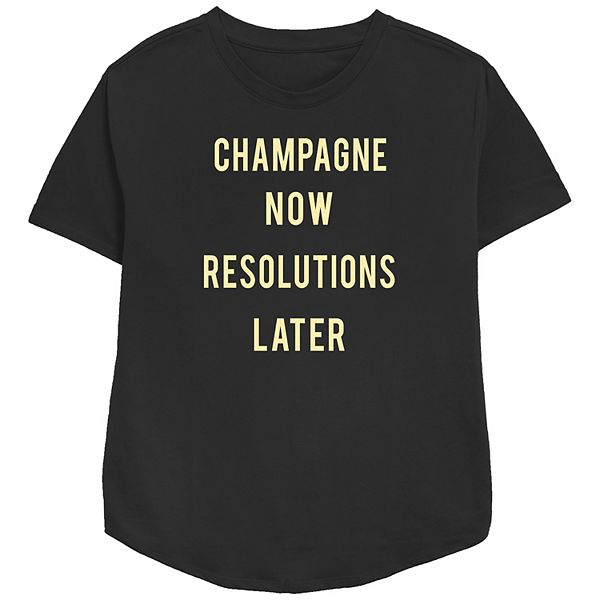Женская футболка с принтом Relaxed Fit Champagne Now Resolutions Later Unbranded
Женская футболка с принтом Relaxed Fit Champagne Now Resolutions Later Unbranded