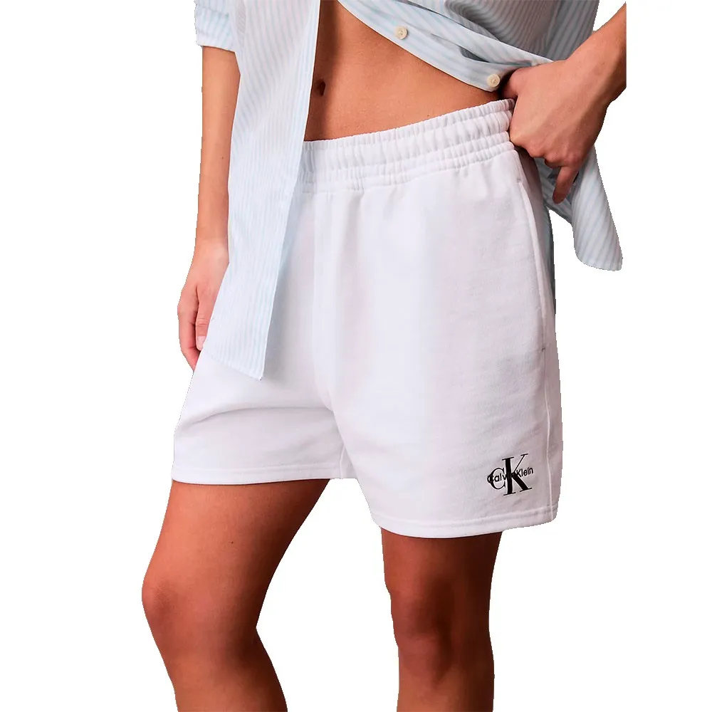 Спортивные шорты Calvin Klein Jeans Monologo из французской махровой ткани, белый
Спортивные шорты Calvin Klein Jeans Monologo из французской махровой ткани, белый