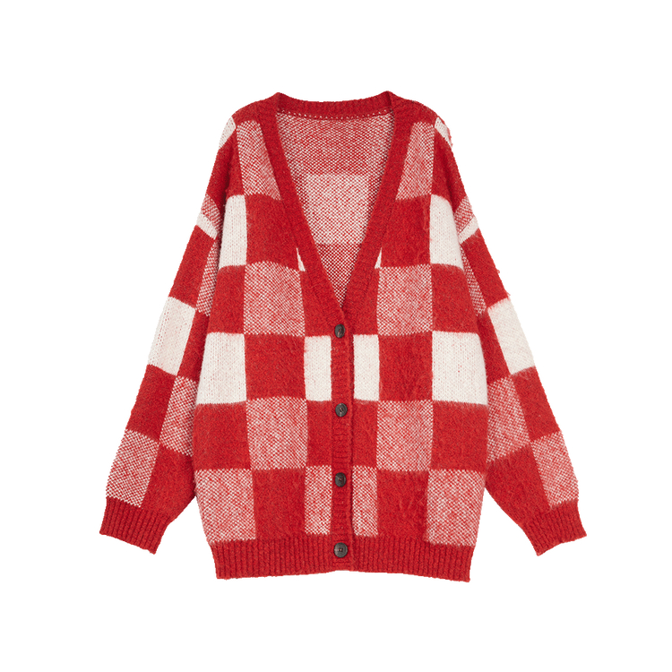 ELLE Кардиган женский V-образного выреза красный
ELLE Кардиган женский V-образного выреза красный