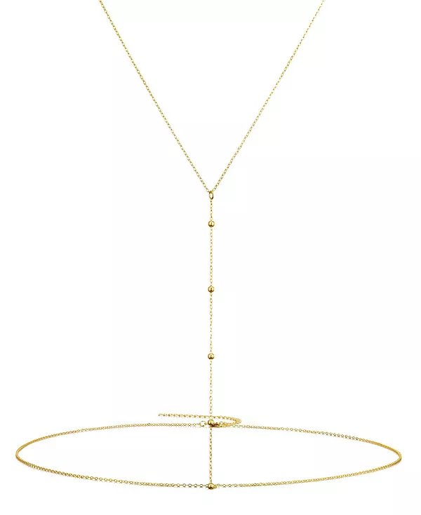 Регулируемая цепочка для тела с покрытием из 14-каратного золота Adornia, gold
Регулируемая цепочка для тела с покрытием из 14-каратного золота Adornia, gold