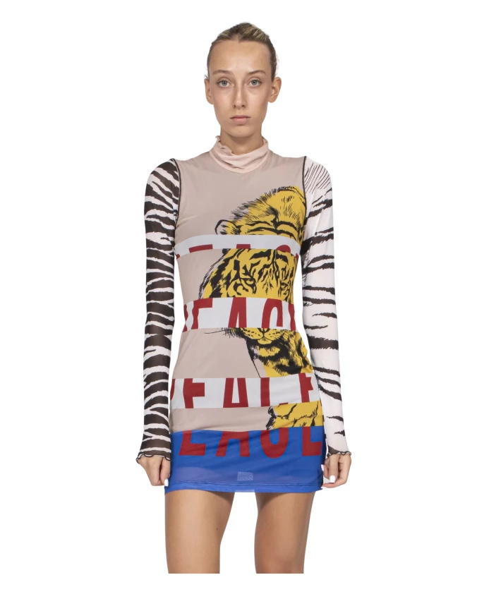 Платье из тюля с принтом Moschino, мультиколор
Платье из тюля с принтом Moschino, мультиколор