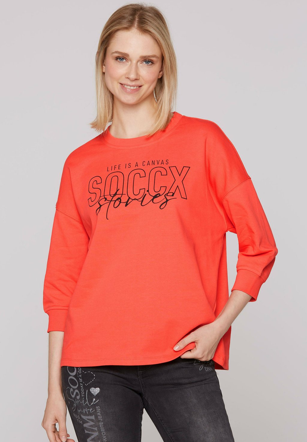 Толстовка Soccx, оранжевый
Толстовка Soccx, оранжевый