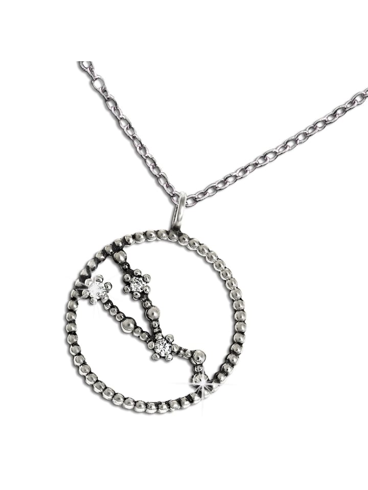 SilberDream Женские серебряные колье SilverDream из серебра 925 пробы, с изображением созвездия Тельца, приблизительно 42 см и 45 см
SilberDream Женские серебряные колье SilverDream из серебра 925 пробы, с изображением созвездия Тельца, приблизительно 42 см и 45 см