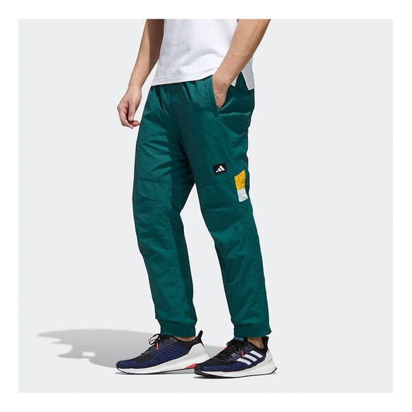 Спортивные штаны adidas Ub Pnt Double logo Colorblock Casual Sports Pants Forest Green, зеленый 
Спортивные штаны adidas Ub Pnt Double logo Colorblock Casual Sports Pants Forest Green, зеленый