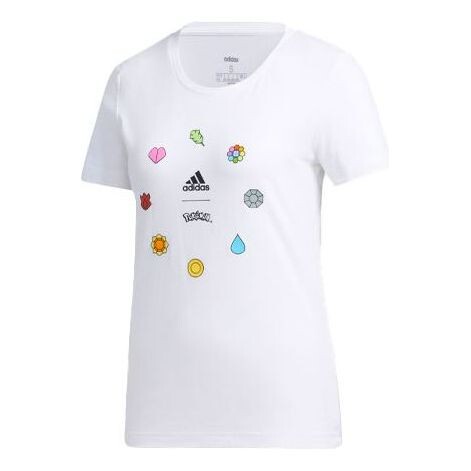 Футболка с коротким рукавом покемон Adidas, белый
Футболка с коротким рукавом покемон Adidas, белый