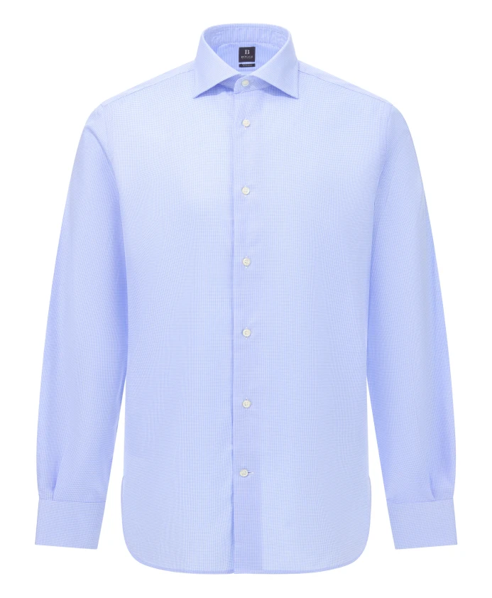 Рубашка с воротником Dobby Windsor, стандартный крой. Boggi Milano, синий
Рубашка с воротником Dobby Windsor, стандартный крой. Boggi Milano, синий
