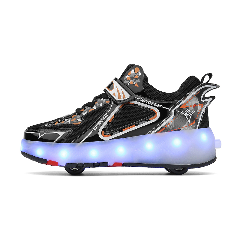 Амортизирующие устойчивые нескользящие дышащие противоударные детские повседневные кроссовки с защитой от истирания ADOONGA, черный/оранжевый
Амортизирующие устойчивые нескользящие дышащие противоударные детские повседневные кроссовки с защитой от истирания ADOONGA, черный/оранжевый