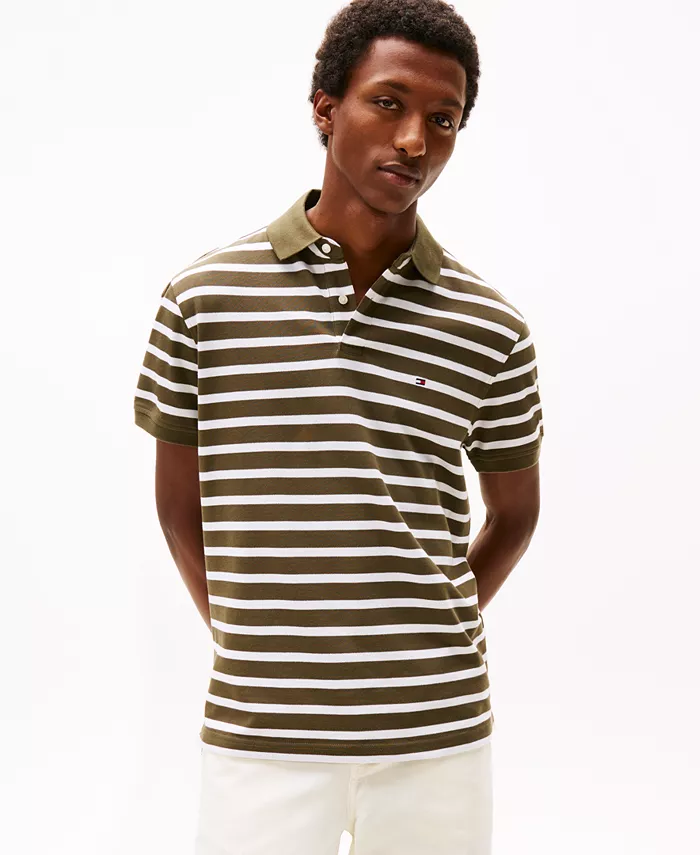 Мужское хлопковое поло Classic Fit 1985 года Tommy Hilfiger, мультиколор
Мужское хлопковое поло Classic Fit 1985 года Tommy Hilfiger, мультиколор