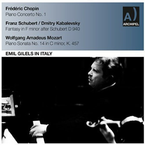 CD диск Chopin / Schubert / Mozart: Emil Gilels in Italy
CD диск Chopin / Schubert / Mozart: Emil Gilels in Italy