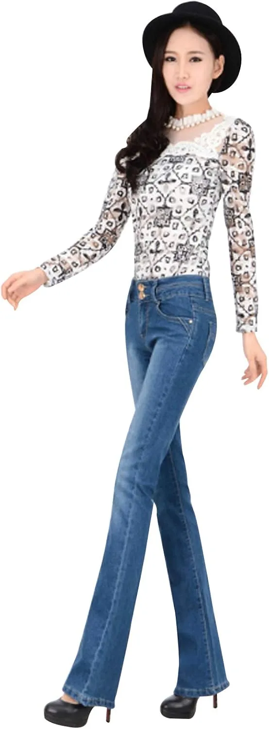 Женские классические джинсы Bootcut Jueshanzj
Женские классические джинсы Bootcut Jueshanzj