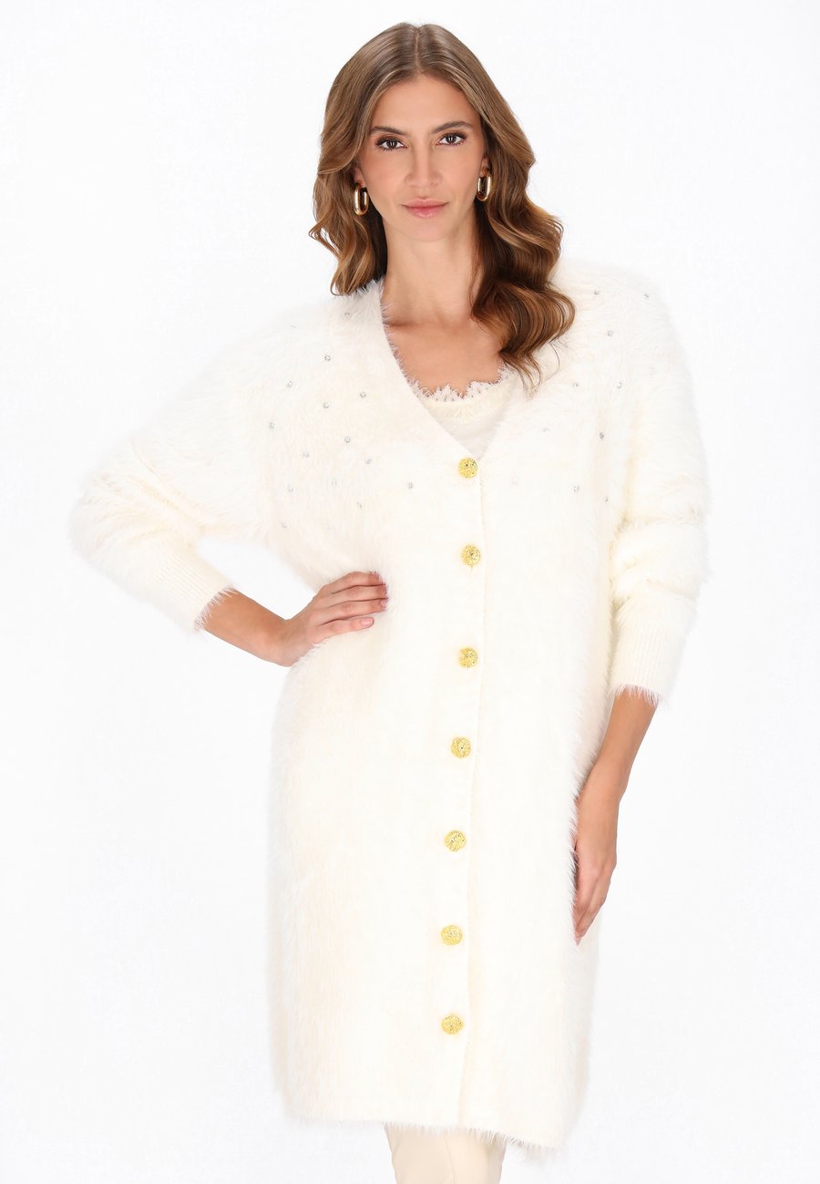 Кардиган faina Cardigan, Offwhite/Off-White
Кардиган faina Cardigan, Offwhite/Off-White