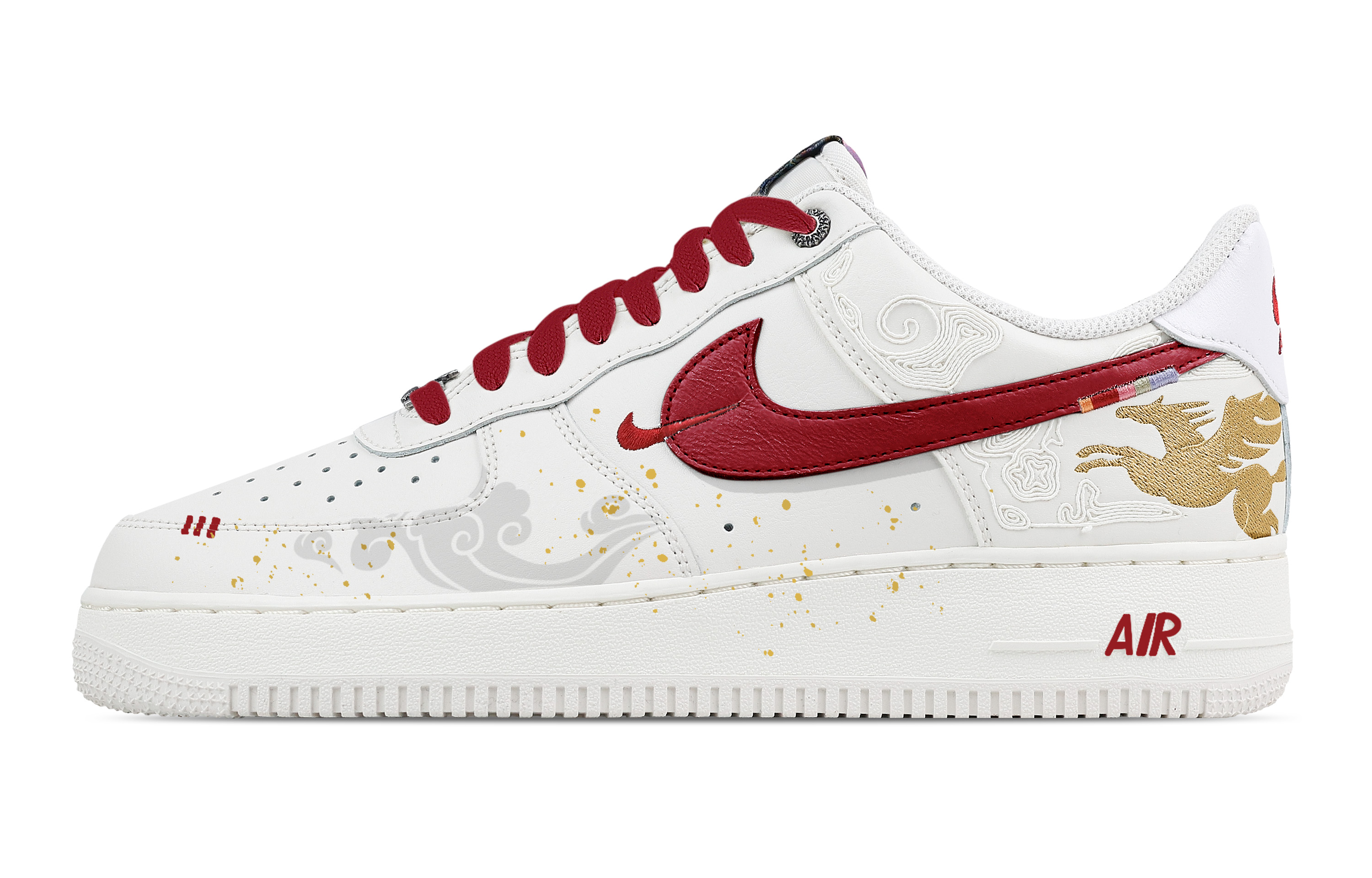 Кроссовки Air Force 1 New Year's Greeting Leather Breathable Low top Skateboard для мужчин, белые Nike, белый
Кроссовки Air Force 1 New Year's Greeting Leather Breathable Low top Skateboard для мужчин, белые Nike, белый
