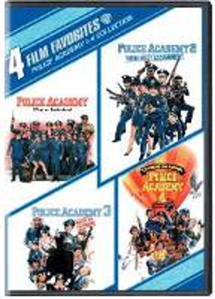 Диск DVD Police Academy 1-4 
Диск DVD Police Academy 1-4