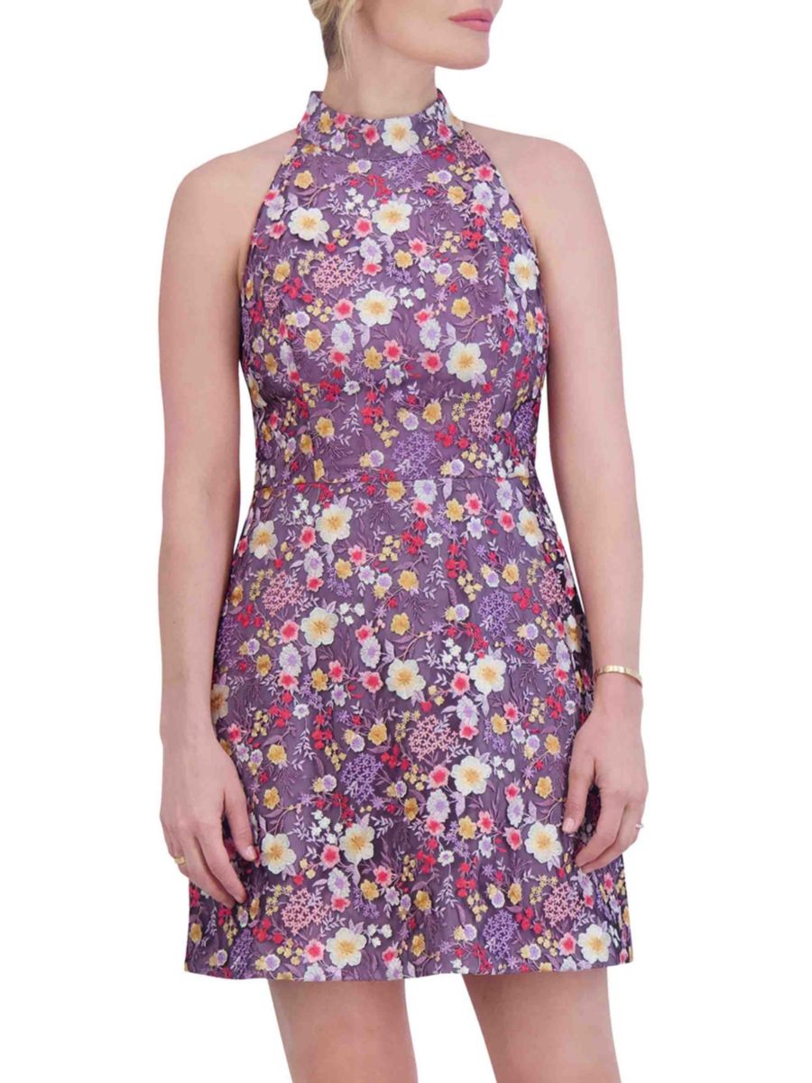 Вышитое мини-платье Eliza J, цвет Lavender
Вышитое мини-платье Eliza J, цвет Lavender