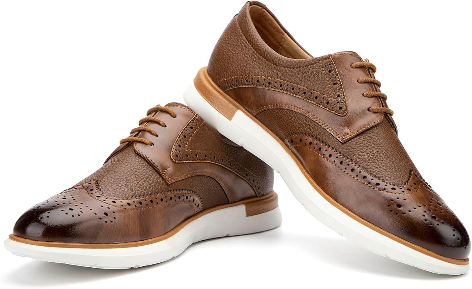 Мужские оксфорды JITAI, легкая модная обувь с крыльями-броугами и шнуровкой, Brown/04
Мужские оксфорды JITAI, легкая модная обувь с крыльями-броугами и шнуровкой, Brown/04