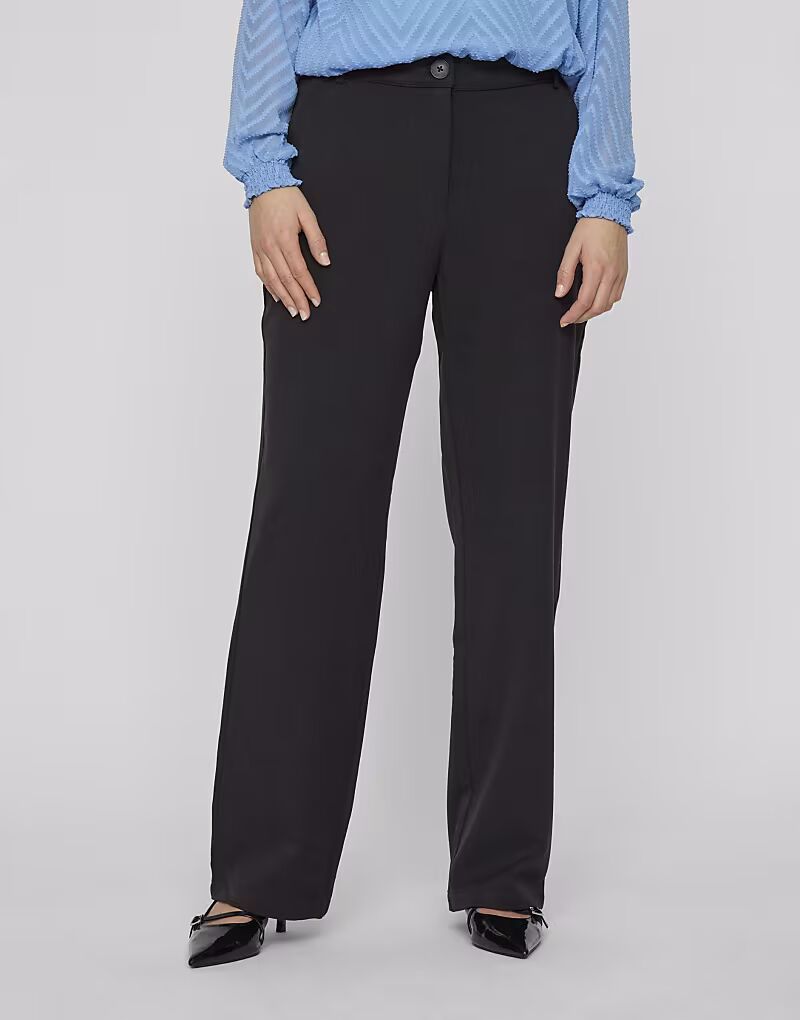 Брюки прямого кроя Vila черного цвета
Брюки прямого кроя Vila черного цвета