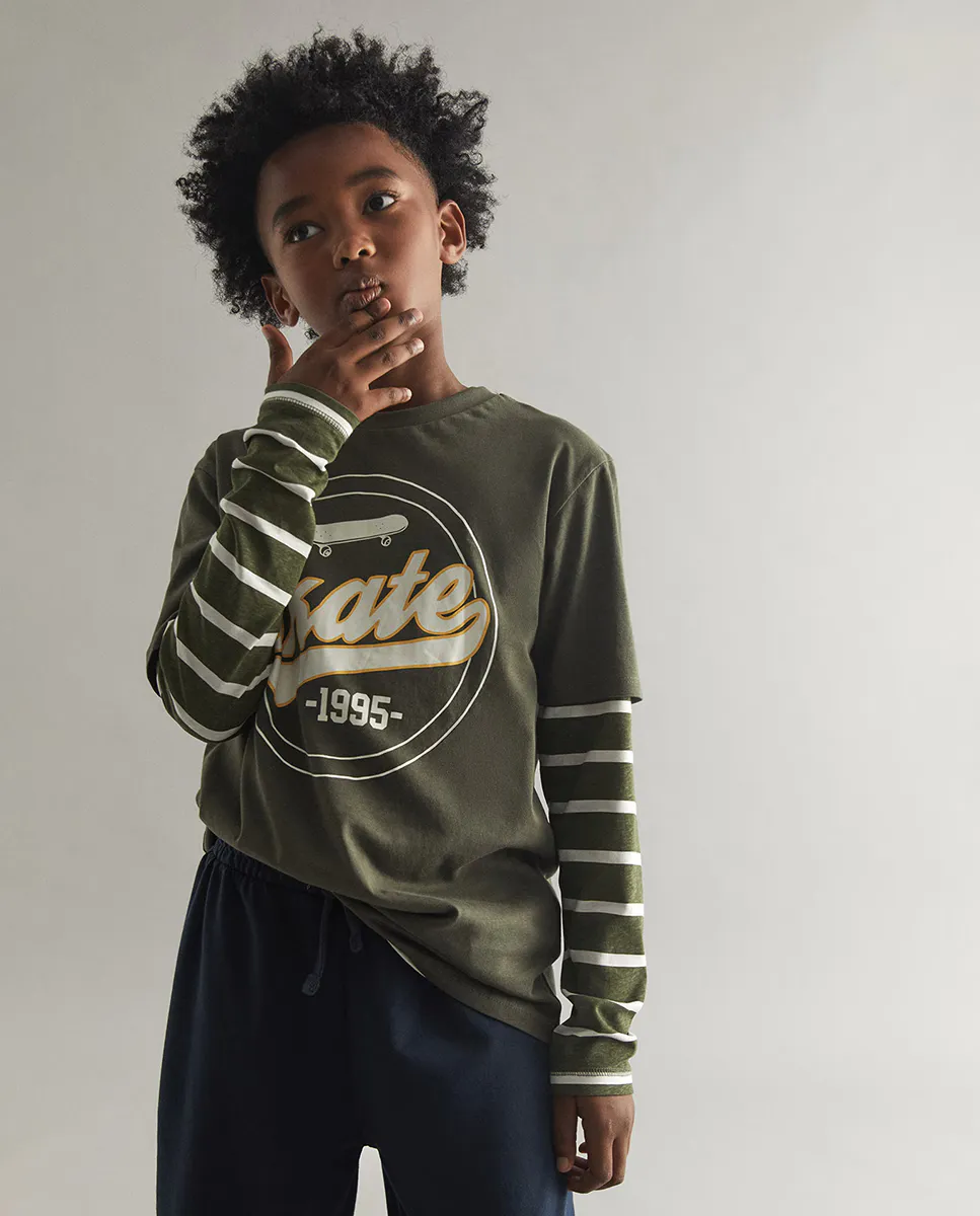 Футболка с принтом базовая Sfera, цвет Kaki
Футболка с принтом базовая Sfera, цвет Kaki