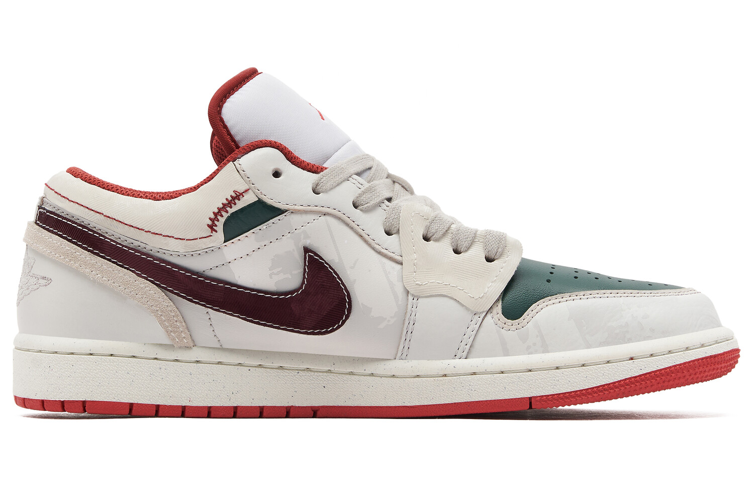 Кроссовки Air Jordan 1 Vintage Basketball Shoes Men Low-top White/Green/Red, красный
Кроссовки Air Jordan 1 Vintage Basketball Shoes Men Low-top White/Green/Red, красный