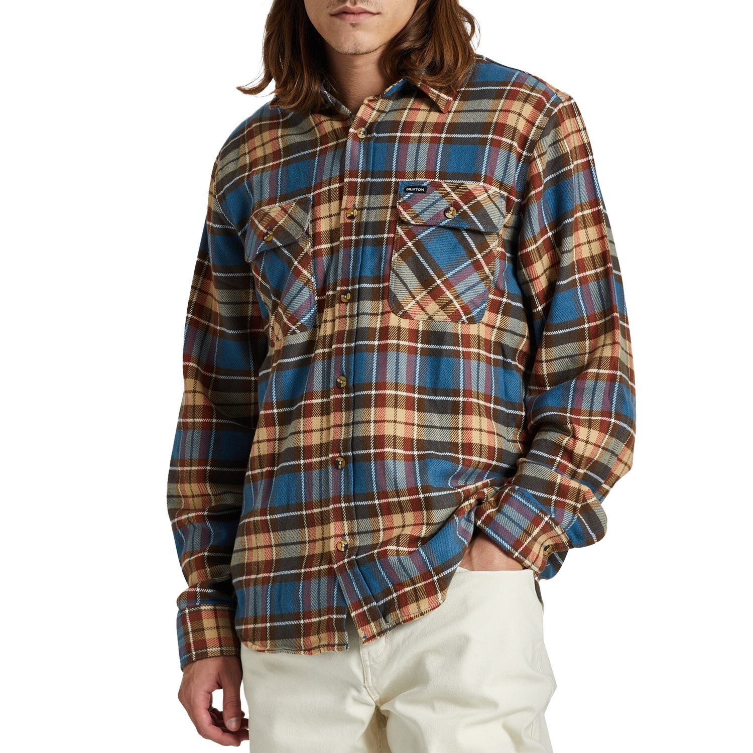 Лонгслив Brixton Bowery, цвет Ocean Blue/Palm Desert/Sand
Лонгслив Brixton Bowery, цвет Ocean Blue/Palm Desert/Sand