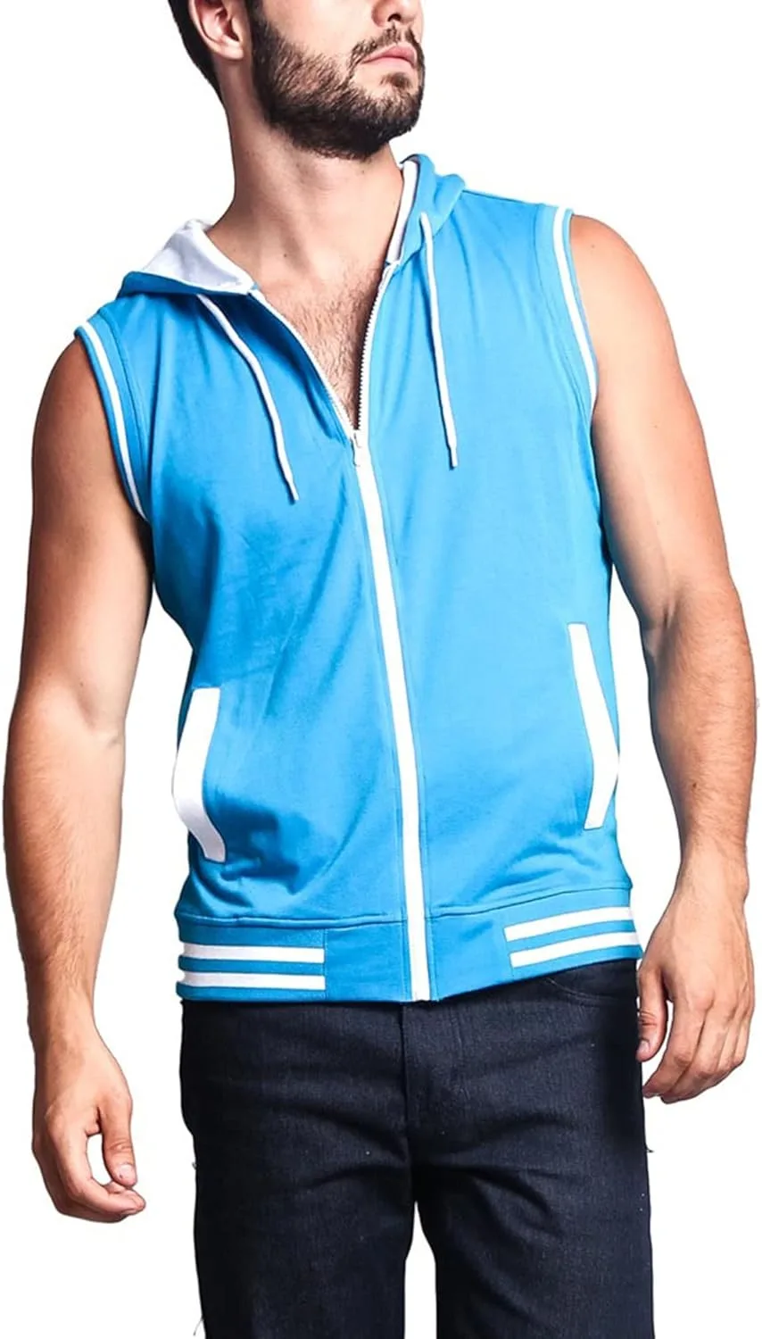 Мужская легкая спортивная безрукавка с контрастной молнией VICTORIOUS
Мужская легкая спортивная безрукавка с контрастной молнией VICTORIOUS