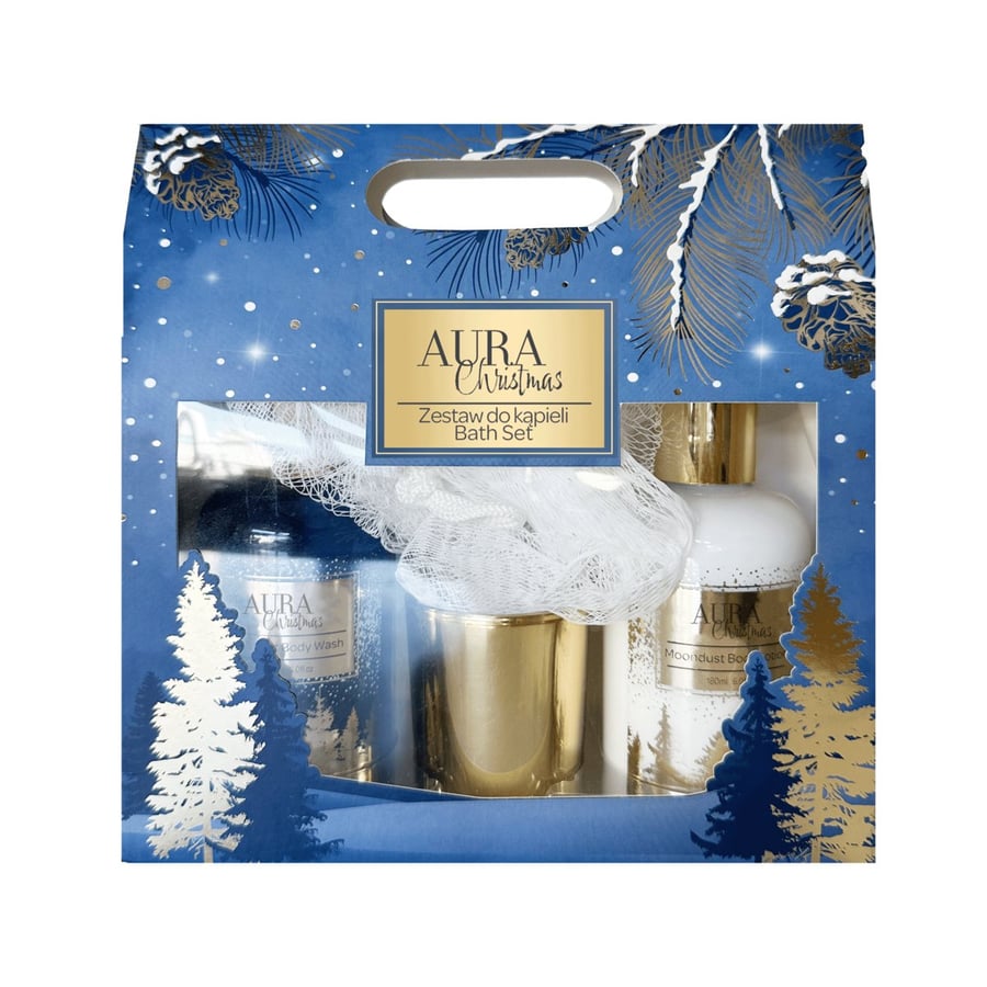 AURA Christmas, Набор косметики - релаксация в ванной, 2 шт. + Свеча
AURA Christmas, Набор косметики - релаксация в ванной, 2 шт. + Свеча