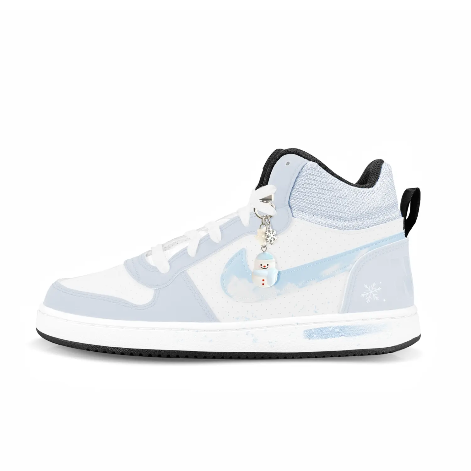 Nike Court Borough Snowman Slip Resistant Mid top Skateboard Shoes Blue Unisex
Nike Court Borough Snowman Slip Resistant Mid top Skateboard Shoes Blue Unisex