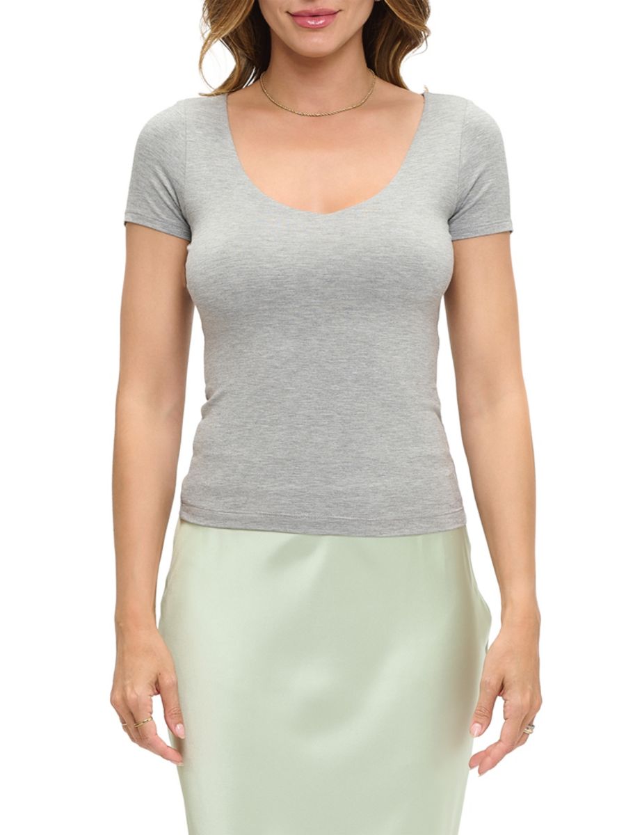 Вязаный топ с круглым вырезом Renee C., серый
Вязаный топ с круглым вырезом Renee C., серый