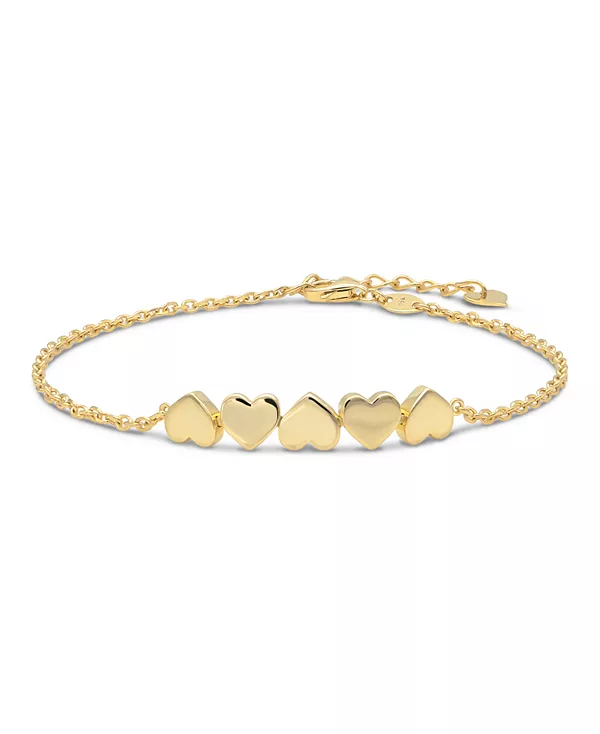 Браслет-Цепочка в форме сердца из 14-каратного золота, длина 6,5–7,5 дюймов, примерно 2,8 грамма Devata, gold
Браслет-Цепочка в форме сердца из 14-каратного золота, длина 6,5–7,5 дюймов, примерно 2,8 грамма Devata, gold