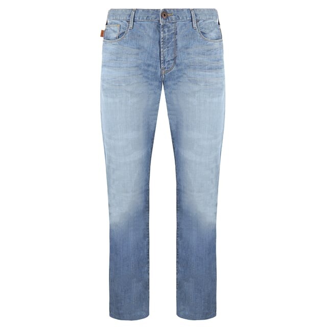 Мужские джинсы узкого кроя с потертостями Emporio Armani, синий
Мужские джинсы узкого кроя с потертостями Emporio Armani, синий