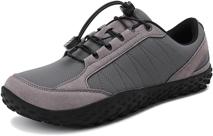 Спортивные кроссовки для трейлраннинга, повседневные сетчатые кроссовки с замшевой отделкой, система быстрой шнуровки Quick-Lock, дышащая конструкция для комфортного бега, доступны в сером, черном и бежевом цветах Generic
Спортивные кроссовки для трейлраннинга, повседневные сетчатые кроссовки с замшевой отделкой, система быстрой шнуровки Quick-Lock, дышащая конструкция для комфортного бега, доступны в сером, черном и бежевом цветах Generic